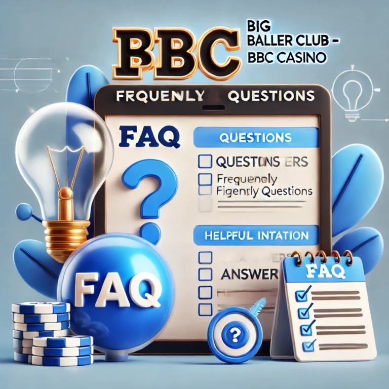 Big Baller Club (BBC) Casino FAQ - Players Questions